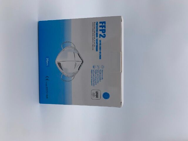 FFP2 Maske CE Zertifiziert, 5-lagig, dermatest Zertifikat