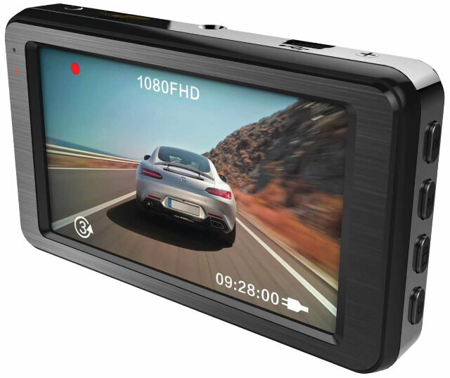 Manta 2in1 DVR501F FullHD Auto Dashcam 1080p 3,2 Zoll Webcam WDR Autokamera Weitwinkel Bewegungserkennung