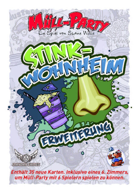 Erweiterung Müll-Party Büro und Familie oder  Stink-Wohnheim