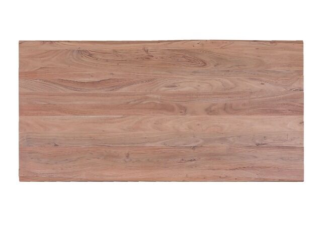 Esstisch Massivholz + Akazie + Metall Gestell 160x90cm
