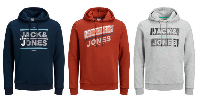 Jack & Jones Hoodies Kapuzenpullover Herren 3 Farben
