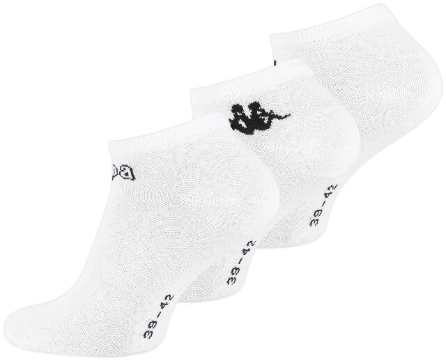 Original KAPPA Herren Baumwoll Sneaker Socken im 3er Pack