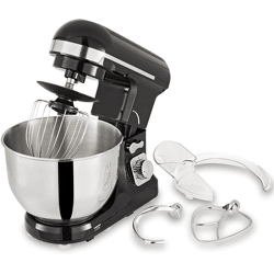 Topmatic PKM-1400.2 Schwarz Solo Multifunktionsmixer 1400W 1400 Watt 5 L Küchenmaschine Teigmaschine Knetmaschine