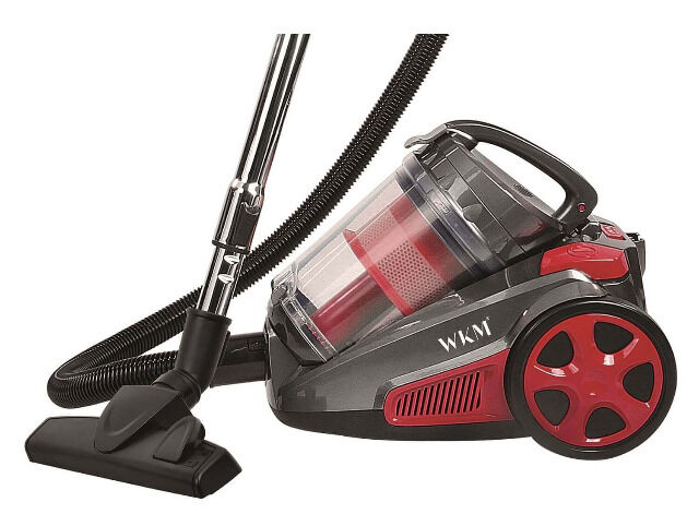 WKM PSC-2300W.17 Zyklon Boden Staubsauger rot 850W beutellos HEPA-FILTER 3L KapazitätBodenstaubsauger Reinigung