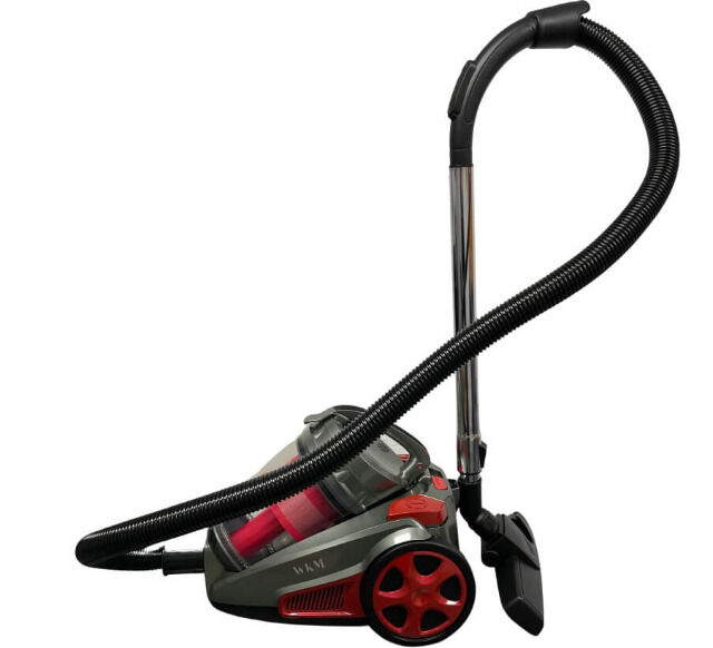 WKM PSC-2300W.17 Zyklon Boden Staubsauger rot 850W beutellos HEPA-FILTER 3L KapazitätBodenstaubsauger Reinigung