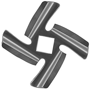 Topmatic MG-1200.3 Weiss elektrischer Fleischwolf 1200W Edelstahl Rückwärtslauf Sicherheitsschalter