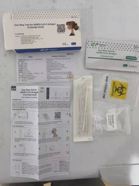 Covid-19 Corona Schnelltest für Laien - Spucktest, Speicheltest (bfarm zertifziert für den Laiengebrauch)
