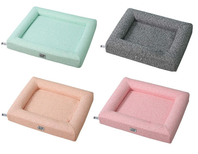 DEAR DARLING DD-01 Orthopädisches Luxus Hundebett u. Katzenbett mit Memoryschaum Matratze, gelenkschonen, wechselbarem Bezug