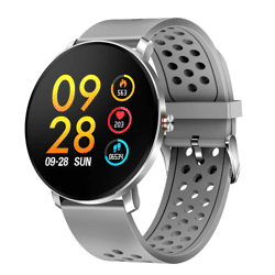 Denver Smartwatch SW-171Grey Bluetooth Blutdruckmesser Touchscreen IP67 Fitnessuhr Schlaftracker Schrittzähler Pulsmesser