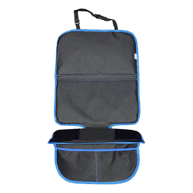 Wumbi Sitzschutz Blau Sitzbezug Kindersitzunterlage Wasserabweisend Sitzschoner Isofix Rutschfest