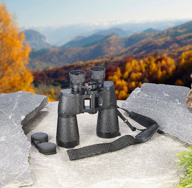 Zavarius Premium Fernglas FG-500.b91 High-End-Fernglas Feldstecher 10 x 50, 91% Transmission Binokular, Opernglas, Freizeit, Feldstecher