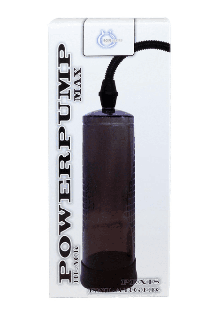 Bossoftoys - 60-00007 - Erotik - Vakuum - Penispumpe Max - Passion - Schwarz