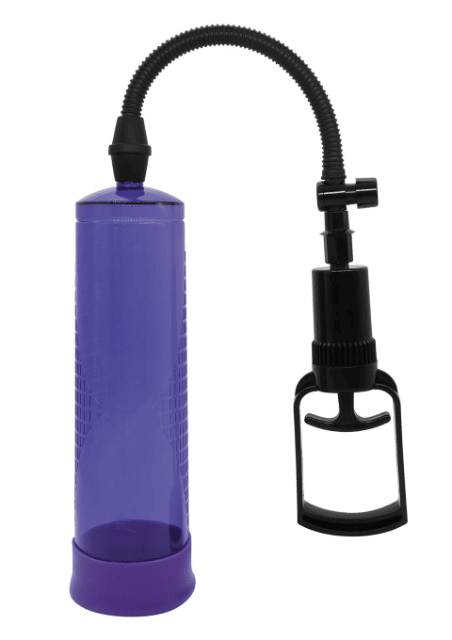 Bossoftoys - 60-00009 - Power Pump Max Purple - Penispumpe mit starkem Handgriff - Größe 22 cm - Durchmesser Karton 6,9 cm - Farbkarton