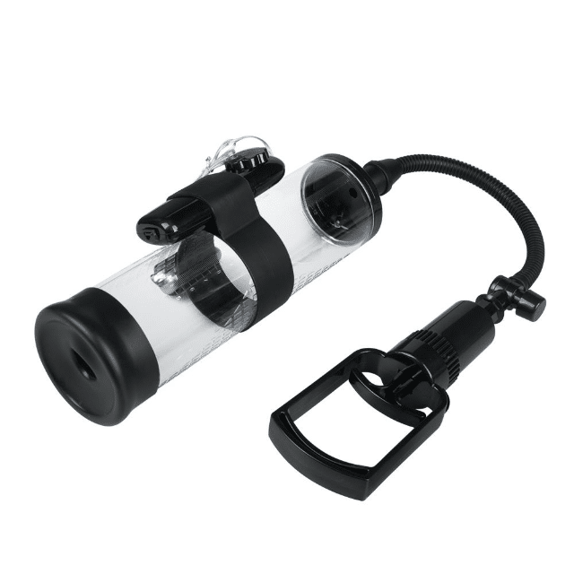 Bossoftoys - 60-00035 - Power Pump Elektrische Vakuumpumpe - Erotik - schwarz/klar - mit Vibration