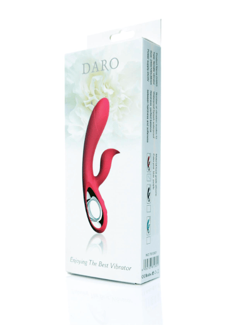 Daro g-punkt vibrator - Silikonen - pink farbe - Erotik - total length 19,5 cm -  dia 2 /3 cm - 12 funktionen - Erotik