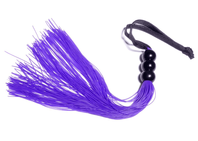 Bossoftoys - 61-00039 - Erotik - Whipp - Violett - 10 Zoll - 26 cm - Silikon - Attraktive Farbe Fensterbox