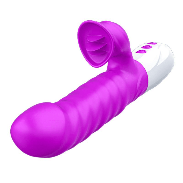 Bossoftoys - 63-00058 - Vibrator Silicon - Vibrator - 7 Funktionen und Heizmodus - Wiederaufladbar