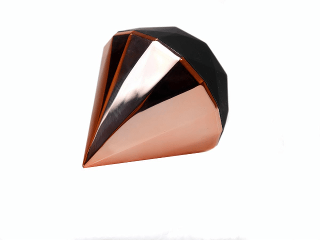 Bossoftoys - 77-00001 - Stymulator - Diamond Air Massager - USB 7 Functies - Rose Gold