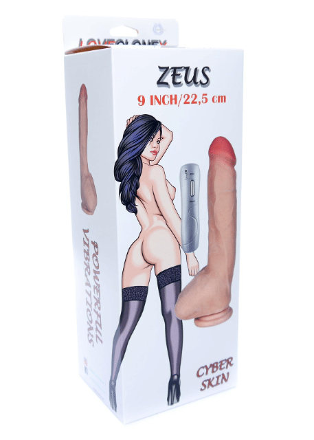 Bossoftoys – 21-00006 – Zeus – 9 Zoll/ 25 cm – Loveclonex – Ultrarealistischer Vibrator – Cyber ????Skin fühlt sich an wie echt 