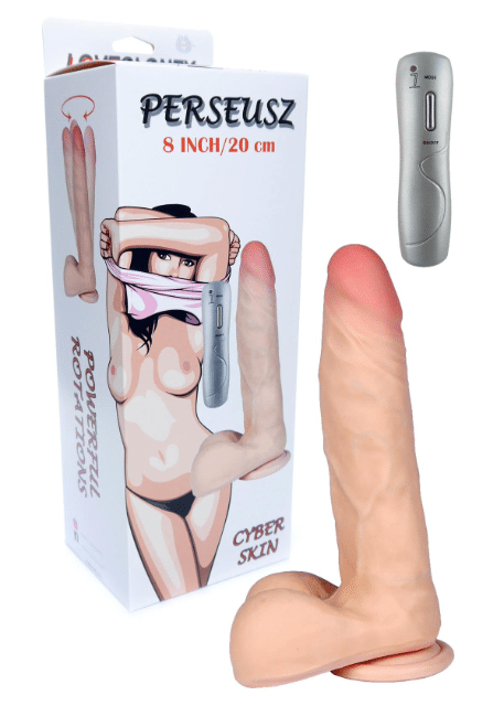 Bossoftoys – 21-00023 – Perseusz – Loveclonex – Ultrarealistischer Vibrator – Cyber-Haut fühlt sich an wie echt – Besser als Silikon – 23cm