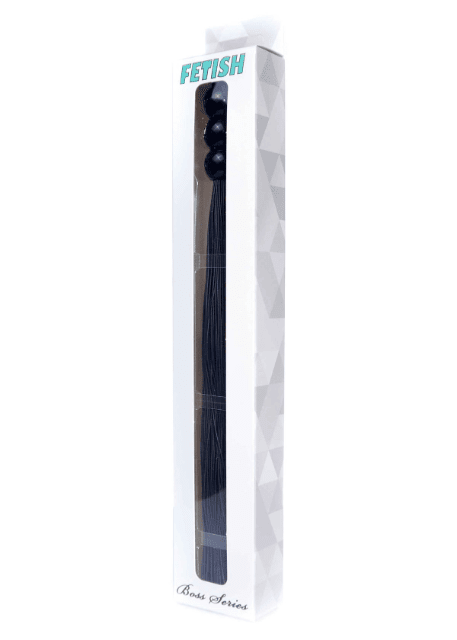 Bossoftoys - 61-00037 - Whipp - Black 10 Inch - 26 cm - Erotik - Silikon - attraktive Farbfensterbox -
