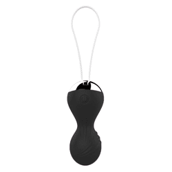 Bossoftoys - 22-00025 - Vibrierende Kegelkugeln - Silione - Gesamtlänge 8 cm - Durchmesser 3/3,5 cm - Fernbedienung mit 10 Funktionen - Wied