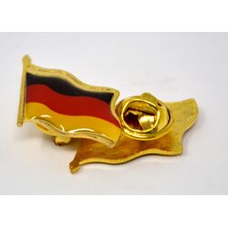 Deutschland Pin - Anstecknadel - Kragenflagge - Flagge Deutschland - Nationalflagge Clip (23mm x 20mm)