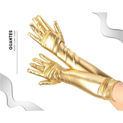 Kinky Pleasure - Fun Products - Handschuhe lang - Gold - PL061