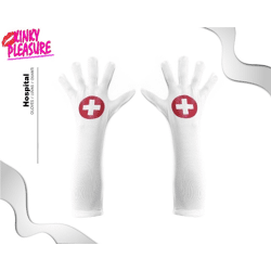 Kinky Pleasure - Fun Products - Handschuhe lang - Krankenhaus - PL074