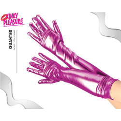 Kinky Pleasure - Fun Products - Handschuhe lang - Lila - PL073