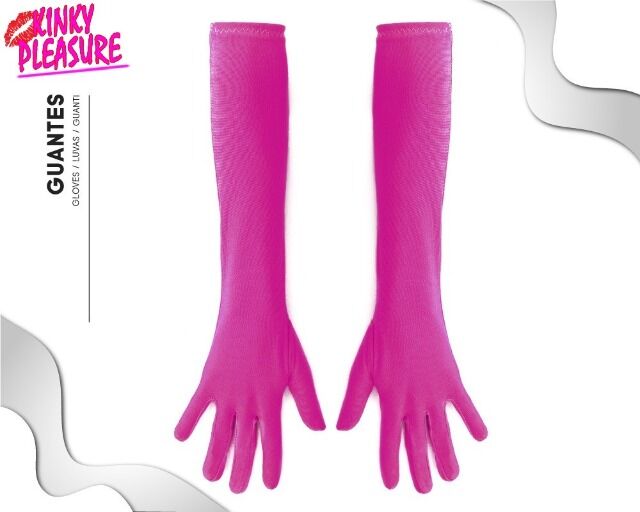 Kinky Pleasure - Fun Products - Handschuhe lang - Pink - PL080