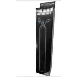 Power Escorts - BR277 - Analreiniger - Tube Pro - Analduschenreiniger - Schwarz - 15 cm / 5,9 Zoll