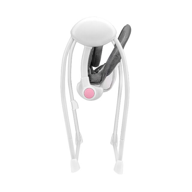 Lionelo Ruben pink Babyschaukel Schaukel Wippe Babywippe mit Moskitonetz 0-12 kg