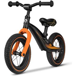Lionelo Bart Air ultraleichtes Laufrad mit Magnesiumrahmen in schwarz ab 2Jahre bis 30kg Fahrrad Tretroller Tretbike