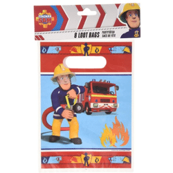Amscan Geschenktüten 8er, Feuerwehrmann Sam