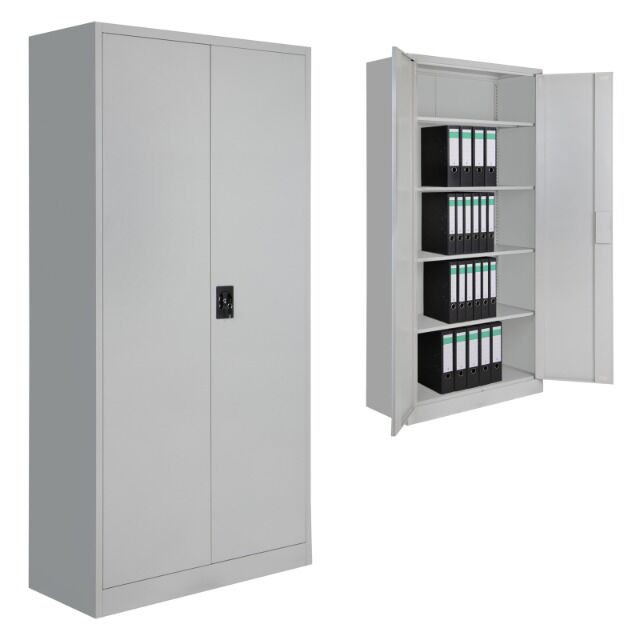 Spind Büroschrank Aktenschrank 180 x 90 x 39 cm