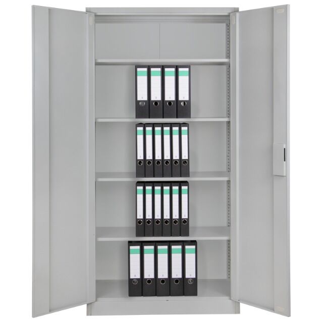 Spind Büroschrank Aktenschrank 180 x 90 x 39 cm