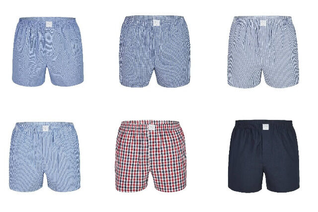 MG-1 Boxershorts MG-45-925-00 Größe L 6er Pack Herren Unterhosen Baumwolle