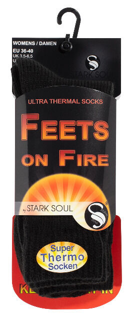 Stark Soul® Feets on Fire ULTRA-Thermosocken mit Komfortbund im 2er Pack