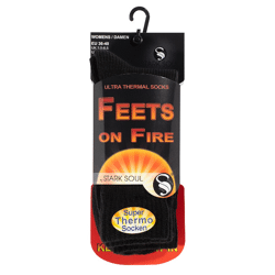 Stark Soul® Feets on Fire ULTRA-Thermosocken mit Komfortbund im 2er Pack