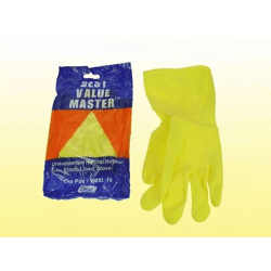 Garten Haushalt Reinigung Hygienehandschuhe, Größe 8= M Virus-Handschuhe Markenqualität, Natur - Kautschuk