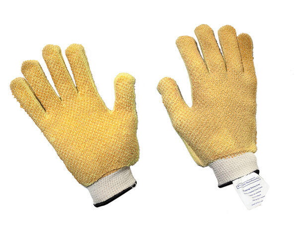 Schnittschutz Arbeitshandschuh D-FLEX 937C / 10 Werkzeug in gelb Terry Plus