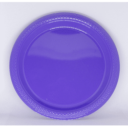 Einweg Party Teller 10er Set, ca. 18cm, Lila, Amscan