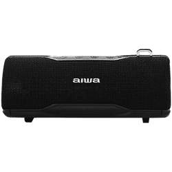 Aiwa BST-500BK black Bluetooth speaker boombox TWS, IP67, 12W, hyperbass, hands-free function