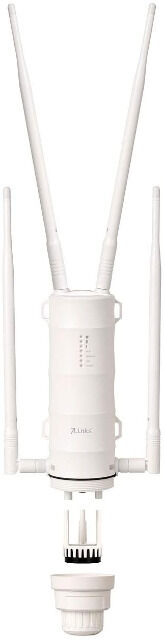 7links WLR-1200 Wetterfester Outdoor-WLAN-Repeater Antenne mit 1.200 Mbit/ s Verstärker WiFi Internet Außenbereich Reichweite Wireless LAN