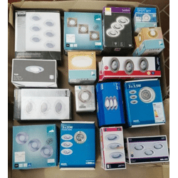 Sonderposten  Einbau- Spots und Sets verschiedener Lieferanten