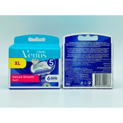 GILLETTE VENUS DELUXE SMOOTH SWIRL RASIERKLINGEN 6ER