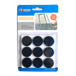 18 Stk Möbelgleiter Anti-Rutsch selbstklebend rund