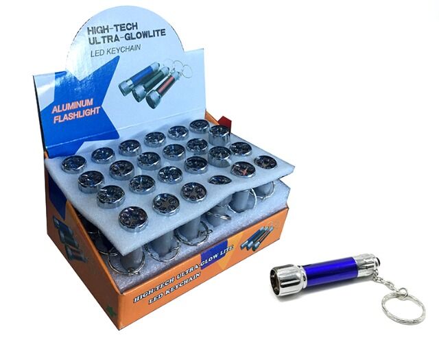 LED Taschenlampe als Schlüsselanhänger mit 5 LEDS