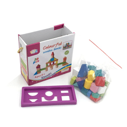 Holzspielzeug Bauklötze Bausteine 30 Stk